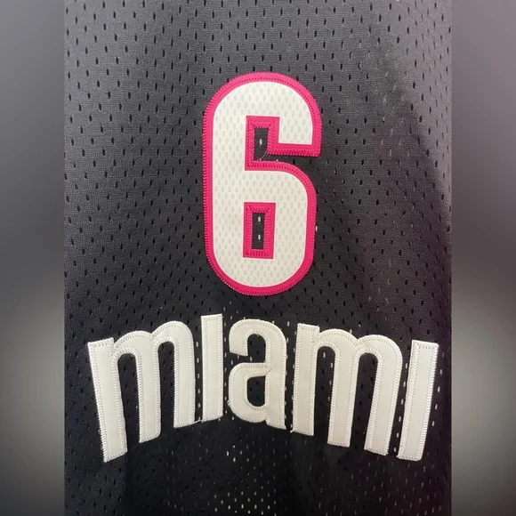 Men’s Adidas Vintage Miami Heat “Floridians” Jersey - Picture 5 of 6